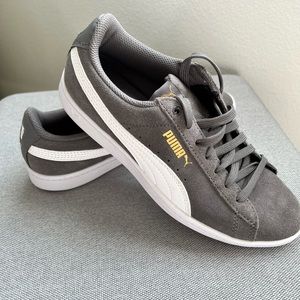 Puma Grey tennis shoes